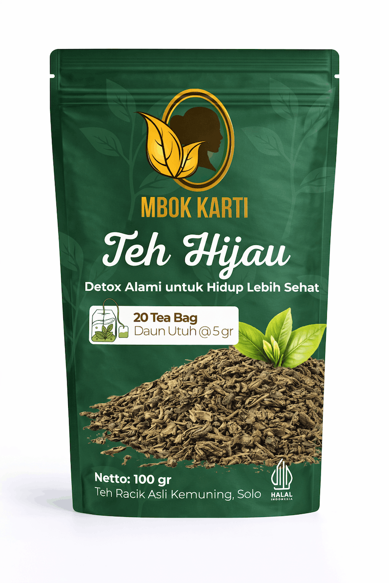 Teh Hijau Tea Bag Teh Mbok Karti