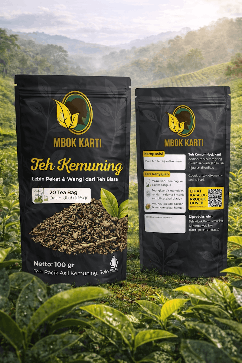 Teh Kemuning Tea Bag Teh Mbok Karti