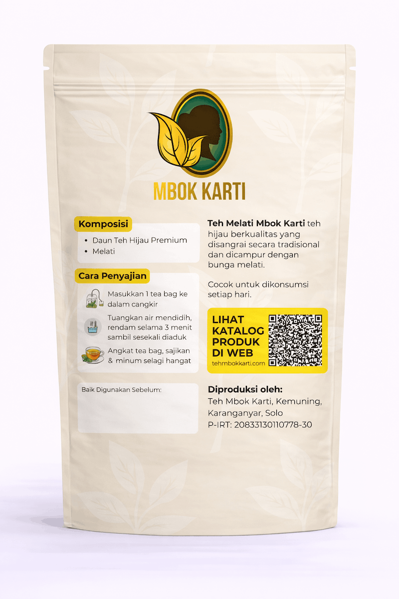 Teh Melati Tea Bag Teh Mbok Karti
