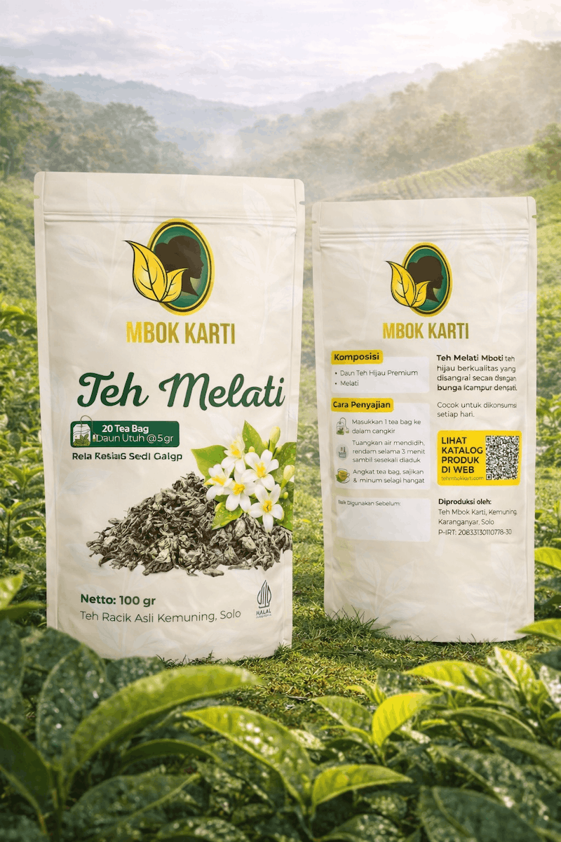 Teh Melati Tea Bag Teh Mbok Karti